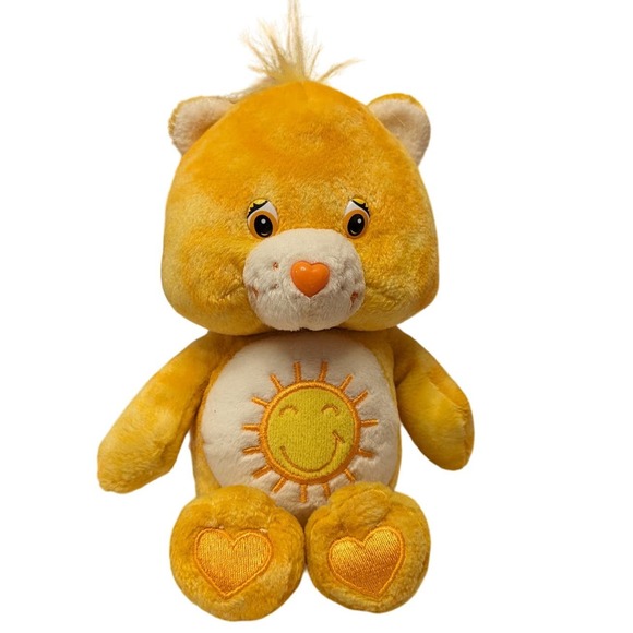 Care Bears Other - Care Bears Funshine Bear Tie Dye Special Edition 8" Vintage Plush (2003)